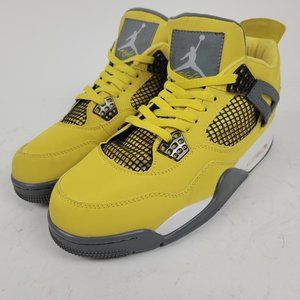 Nike Air Jordan 4 Retro Lightning 2016 136013-990 Size 10 Yellow - Barely Worn